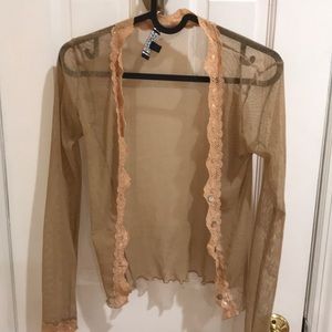 Women’s sheer cardigan